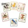 Needle And Thread Crafts Garden Animal Stitching Card Kit, DIY Stitch by Family Crafting Kits Hand, Embroidery Greeting Kit for Adults Beginners