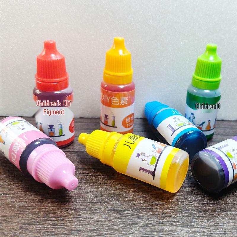 Regenboog Wetenschaps Experiment voor Kinderen: Voedselveilige Pigmentenset voor Kleurmenging en Handgemaakte Creaties