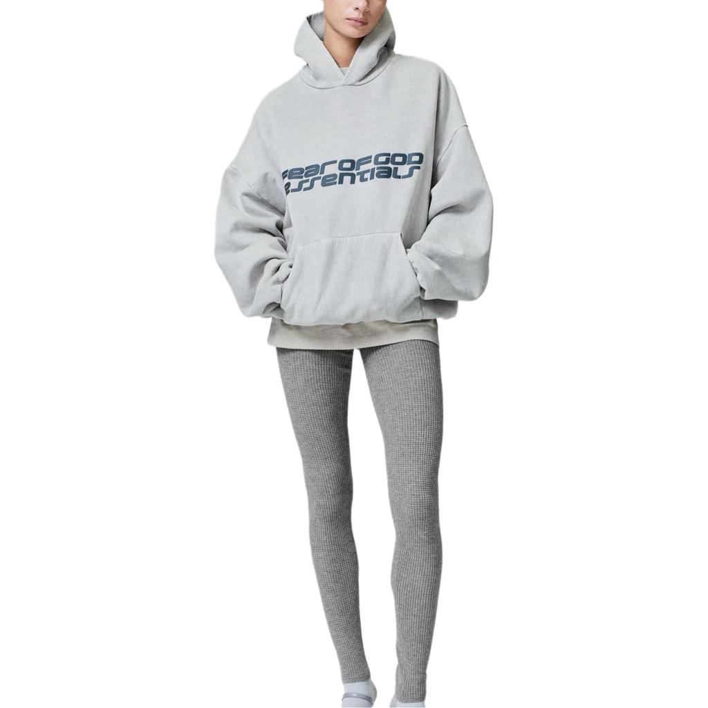 Fear of God Essentials Heavy Fleece 90s Hoodie 'Smoke Grey' Men's 192HO256561F