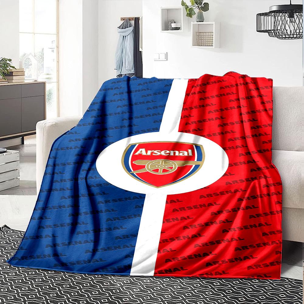 Arsenal Blanket Soft & Cozy Perfect for Office Sofa Office Chair for All Seasons Digital Print Ideal Gift For Birthday Valentine'S Day