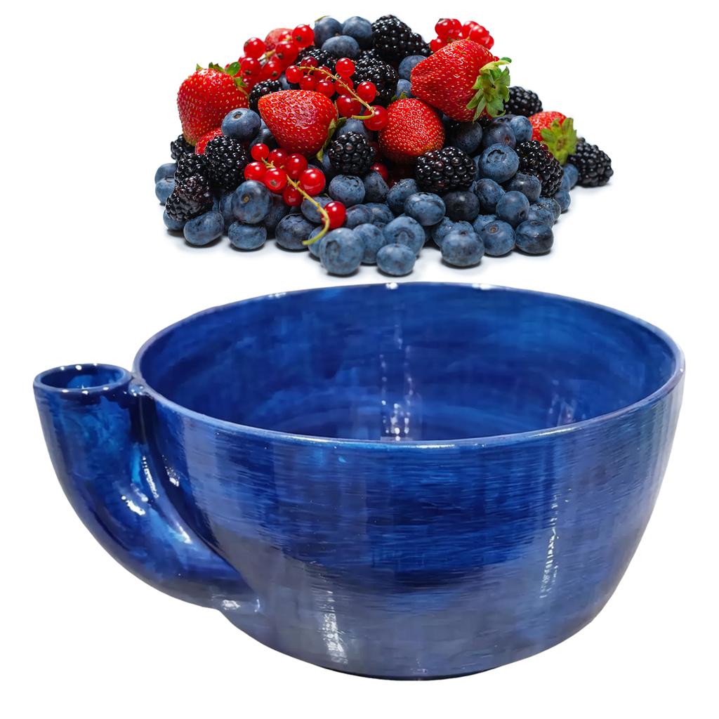 Scolapasta Decorativo per Lavare la Frutta Riutilizzabile Lavabacche da Cucina Ciotola da Cucina per Frutti di Bosco Frutta e Display da Bancone