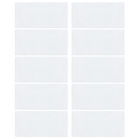 10 Pcs Retro Pattern Envelope Set Vintage Style Comfortable Touch Non-fading DIY Scrapbook Invitations Gifts