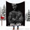 Singer M-Maluma Blanket Super Warm Comfortable Plush Throw Blanket Child Home Sofa Bedroom Gift