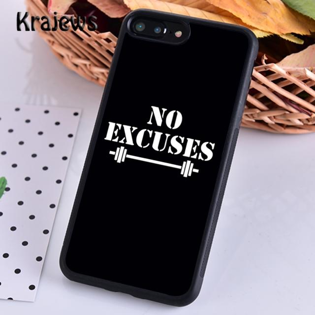 Krajews Gym Fitness Bodybuilding Phone Case Cover For iPhone 17 Air 16 15 14 Plus 11 12 13 Pro Max Plus Coque Fundas