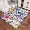 Tappeto Lilo & Stitch con Stampa Cartone Animato – Tappetino per Camera da Letto e Soggiorno / Tappeto Decorativo per Casa Antiscivolo di Grandi Dimensioni