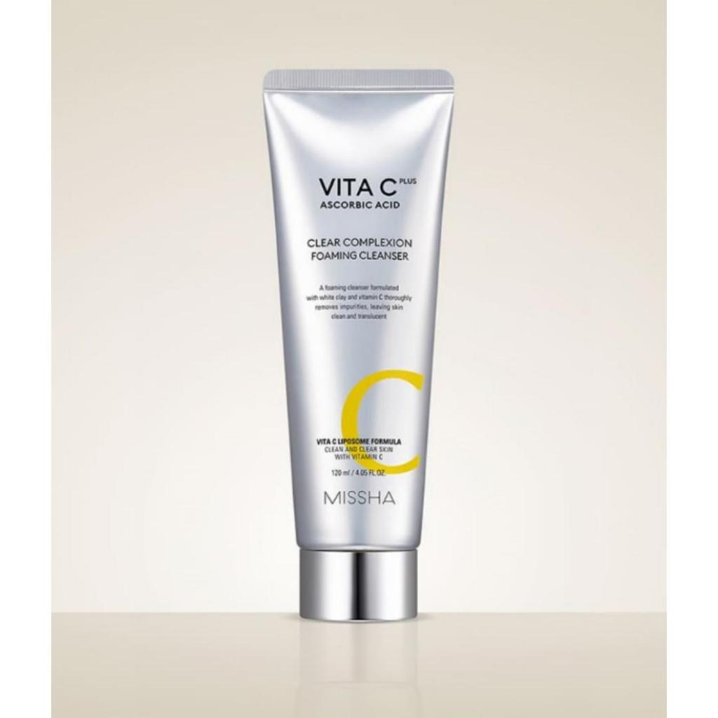 [Missha] Vita C Clear Complextion Foaming Cleanser 120ml