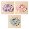 Waterproof Shower Cap Double Layer Elastic Shower Hair Cover Women Supplies For Kitchen Bathroom Shampoo Caps Bathing Hat