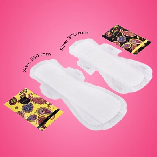 PINQ Premium Cotton Feel Ultra Sanitary Pads for women(Bulk Me Box)