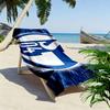 Schalke 04 logo Print Beach Towel, Large Soft Quick Dry Towel for Beach Camping Swimming