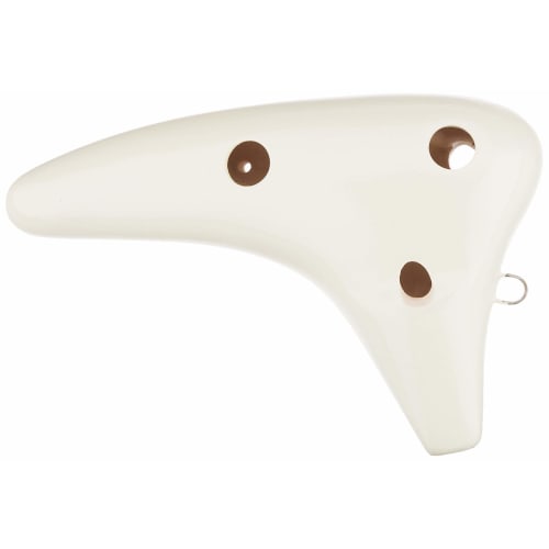 NIGHT Classic Series ACI Ocarina, Alto C, Ivory (Case Included)