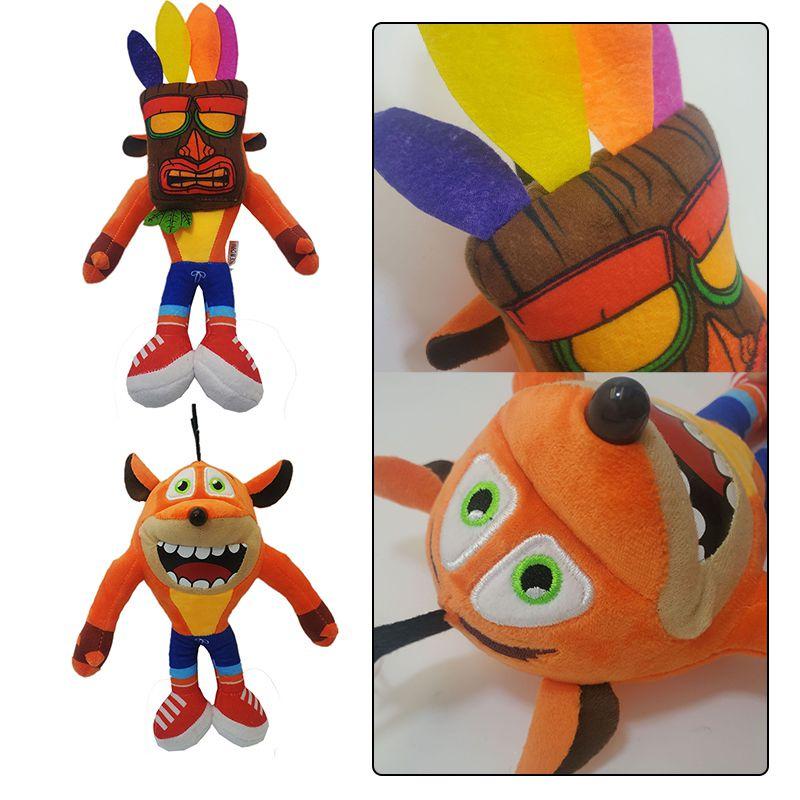 Adorable Crash Bandicoot Plush Toy Featuring Soft Plush Material Perfect For Collectors