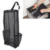 Plastic Bag Holder Dispensers Polyester Hanging Mesh Grocery Bag Plastic Garbage Bag Storage Dispenser