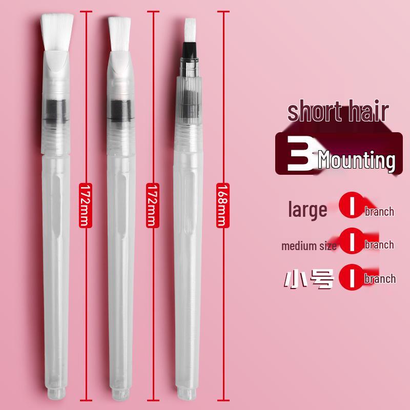 Large Capacity Water-Filling Soft Tip Calligraphy Brush & Watercolor Paint Set