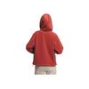 Adidas Two-In-One Casual Hooded Zip Jacket Women Jackets Soft-Red JM8855