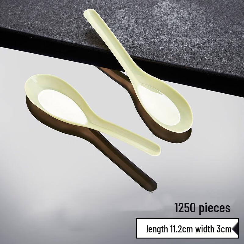 

Nuoxian Disposable Yellow Food Grade Spoons - 1250 Pack