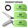 Stainless Steel Spiral Vegetable Fruit Cutting Tool Kitchen Gadget Vegetable Screw Upgraded Stainless Steel Rotary Cutting Tool