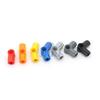 Technical Driving Ring Universal Joint Axle and Pin Connector with Holes Blocks MOC High-Tech Building Bricks Toy Replace Parts