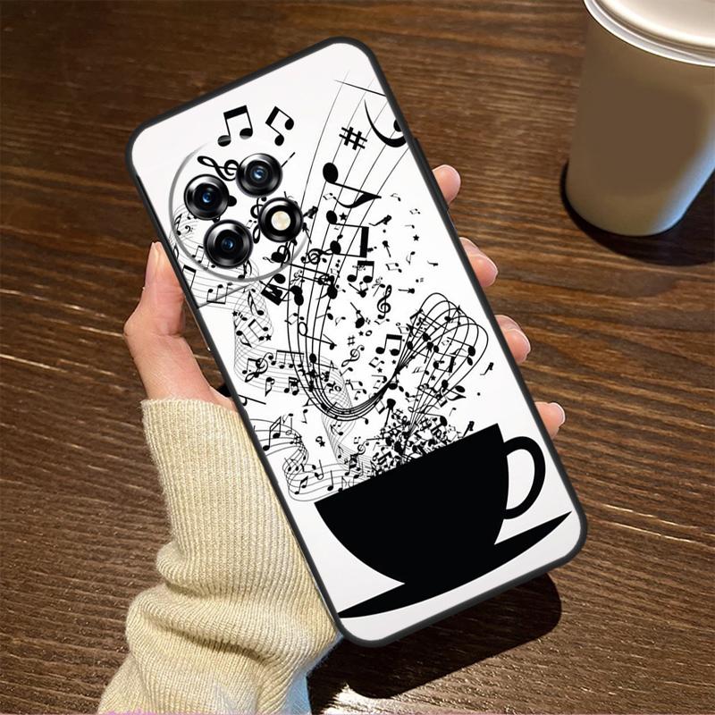 Musical Music Note For OnePlus Nord CE 5 2 3 4 Lite N20 N30 Case For OnePlus 15 R 13 12 11 8T 10T 13T 12R 13R