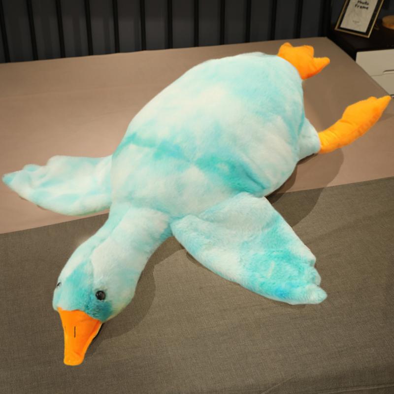 50-190 cm suur pruun kallistus täidisega loom part Kawaii hiiglaslik hani plüüsis mänguasi magamispadi Suur pehme nukupeo kingitus poistele tüdrukutele