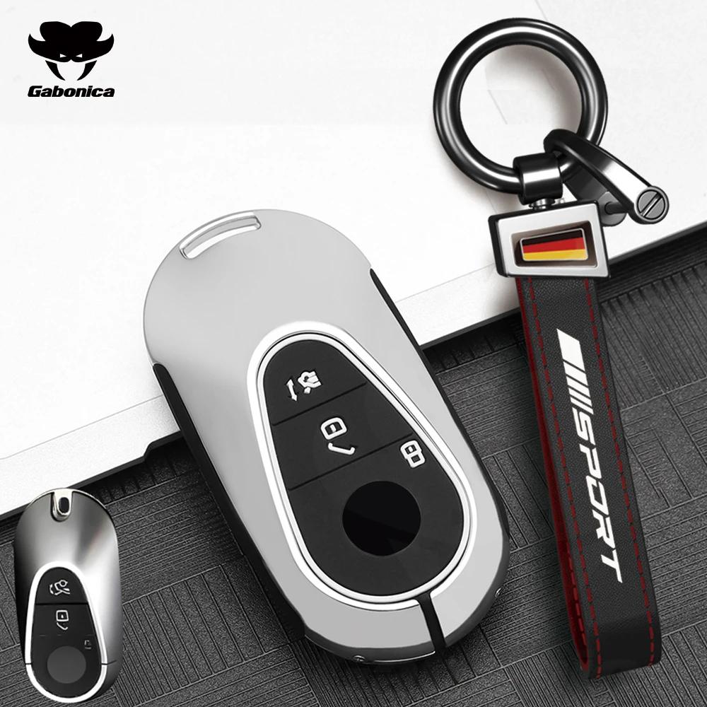 Zinc Alloy Car Key Case Cover Shell For Mercedes Benz W223 W206 S350L S400L S450L S500L  C /S Class Protector Accessories