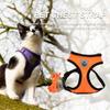 Polyester Pet Cat Dog Harness Kitten Mesh Vest Walking Lead Leash for Training