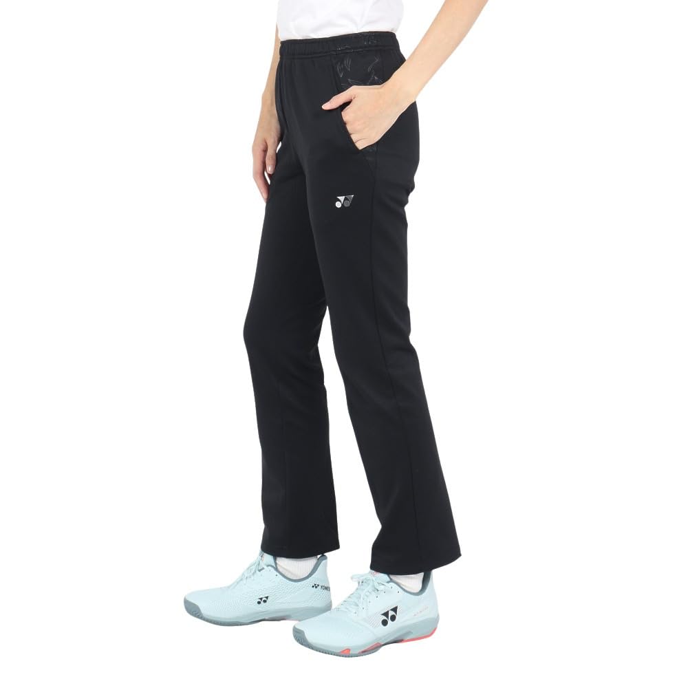 YONEX Knit Black Women's Warm-Up Pants, (007)