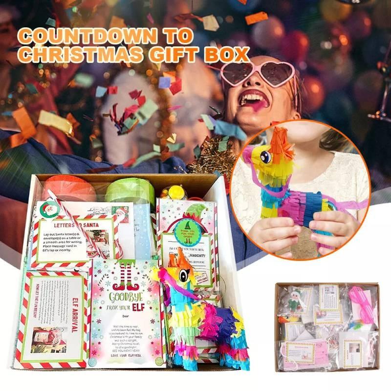 Delightful 2024elf Kit Featuring 24 Days Of Christmas Adorable Diy Decoration Pieces