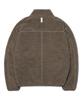 Nomanual Trace Sherpa Fleece Jacket - Khaki Gray