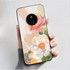 Printed Phone Case For Nokia 110 4G 2024/HMD 110 4G/Nokia 125 4G 2024 Soft Silicone Black Shell Cover Cute Flower Cartoon Casing