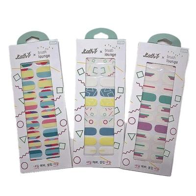 Kath's X Brush Loung Nail Sticker Sheets (3 Types) / #4