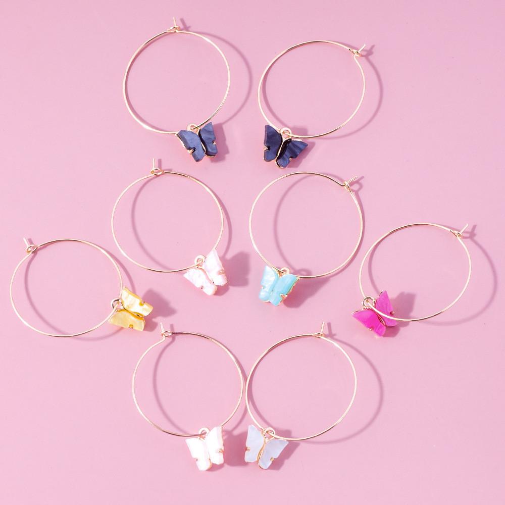 Popular Alloy Butterfly Earrings Perfect For Birthdays Anniversaries And