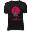 Samurai Skull T-Shirt – Blood-Soaked Arm, Katana, Temple Ruins Warrior Art