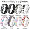 Silicone Strap for Google Fitbit Air Bands Fitness Tracker Replacement Wristband Bracelet Adjustable Loop for Google Fitbit Air