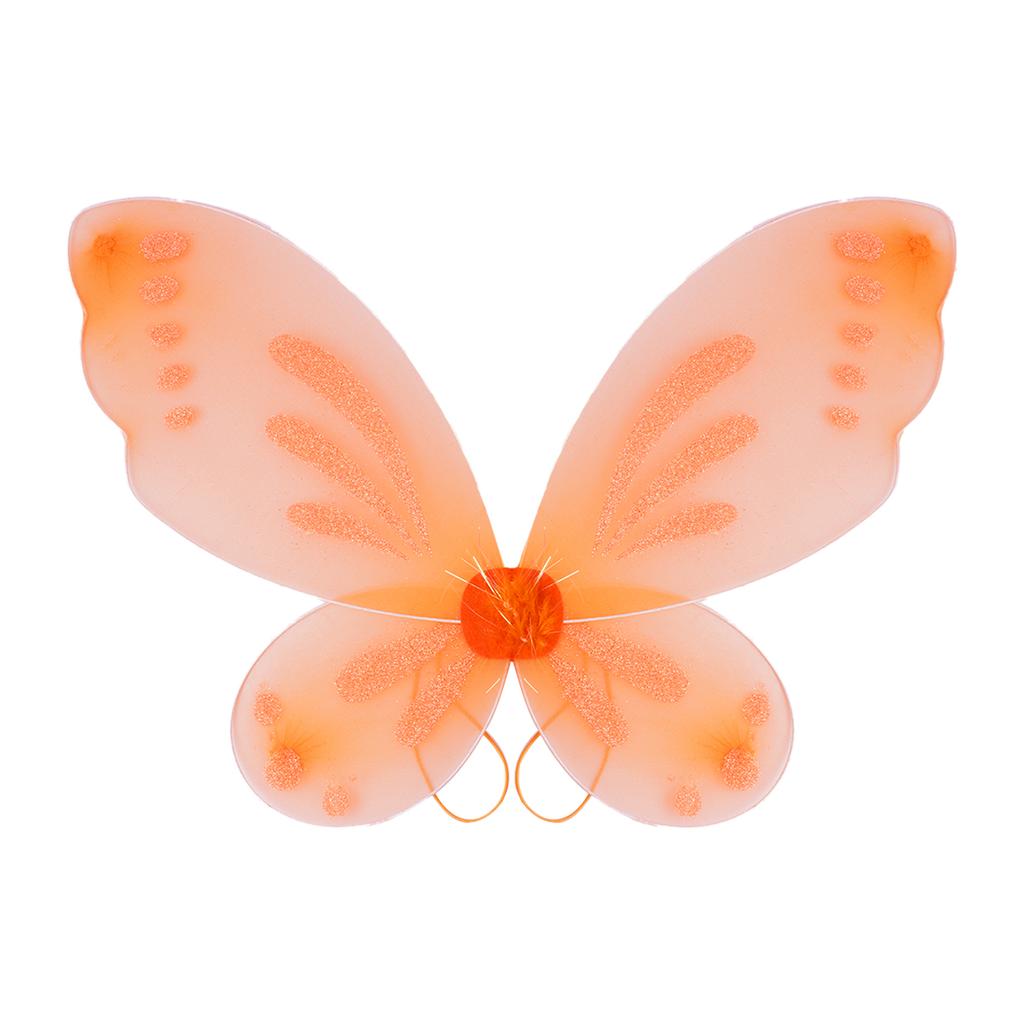 Girls Sparkling Fairy Angel Sheer Wings for Kids Photography Masquerade Halloween Christmas Party Cosplay Costume