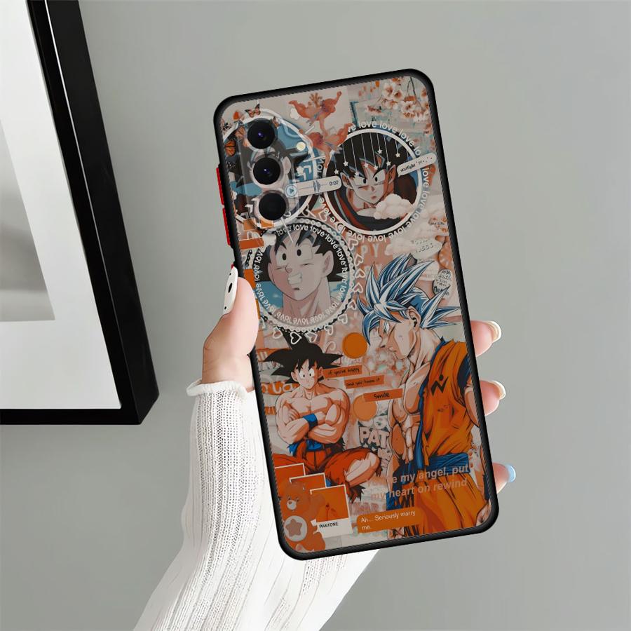

Задняя крышка-чехол для телефона Samsung Galaxy A52 A56 A73 A24 A34 A53 A25 A26 A21s A35 A36 A54 A22 Dragon Ball Веджета Арт Galaxy A32 4G
