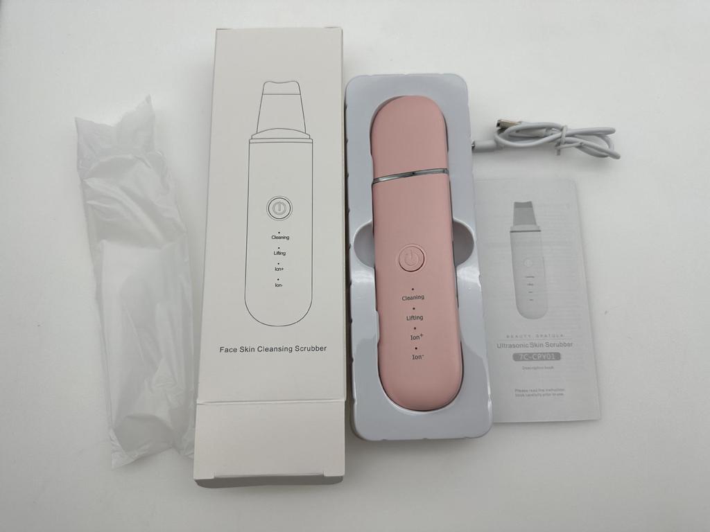 Ultraschall Hautschaber & Porenreiniger Gesichtsreiniger