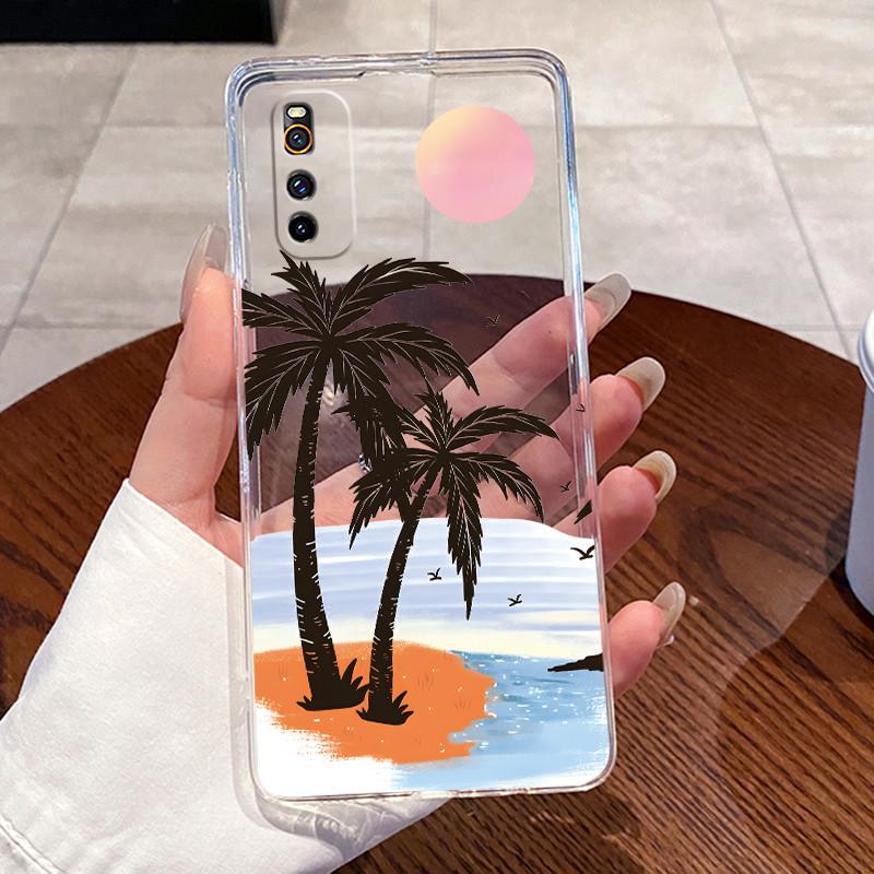 Casing For Vivo IQOO Neo 3 / IQOO Z1 Shells Clear Silicone Jelly Soft TPU Back Cover Case Cute Rabbit Cat Dinasaur Phone Case