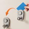 3 PCS Non-Marking Suction Cup Hooks Plastic Wall Hook Practical Kitchen Storage Hooks  Cabinet