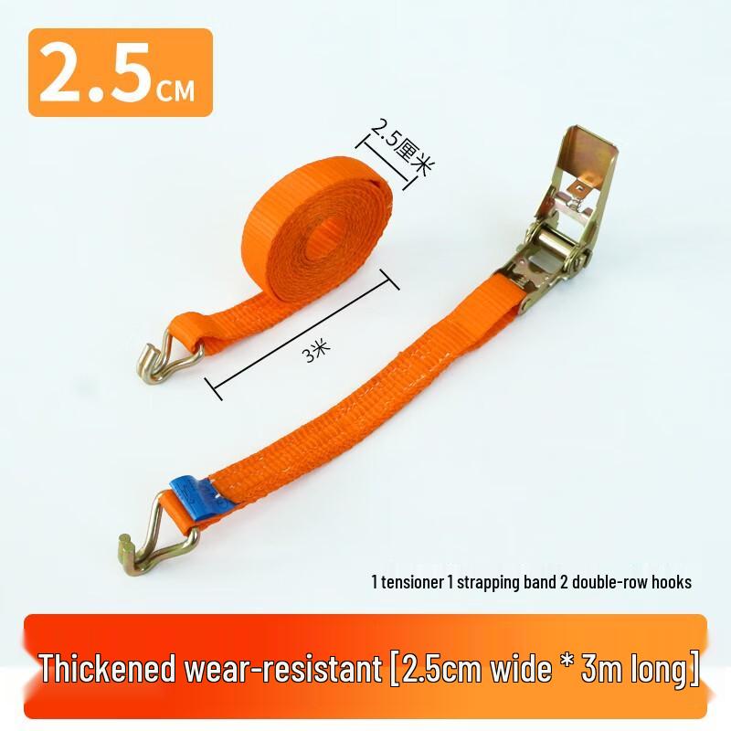 Heavy-Duty Truck Tie-Down Strap