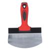 Bucket Scoop 6 Inch Stainless Steel Arc Shaped Wall Paint Plaster Shovel for Construction