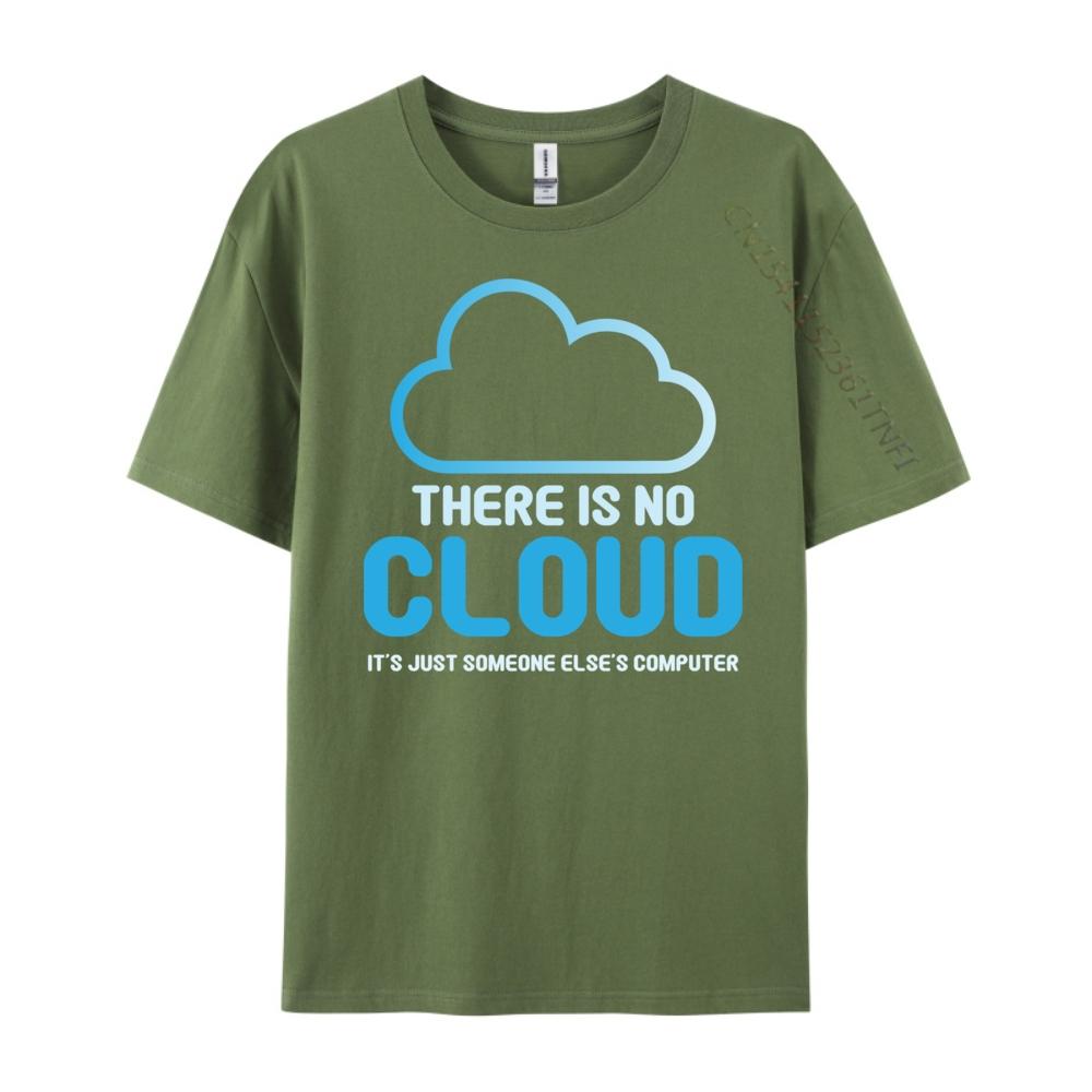 There Is No Cloud It Just Someone Else Computer Black T Shirt Camisas De Hombre