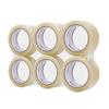 Amazon Basics Clear Packing Tape, 48mm X 66m, 0.05mm Thickness, 6 Rolls