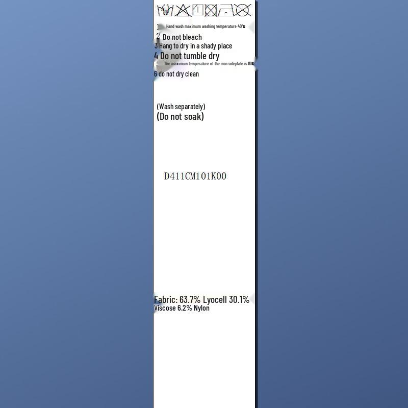 Sancai High-Waist Straight-Leg Casual Pants