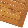 Folding Garden Table 70 x 70 x 75 cm Solid Acacia Wood