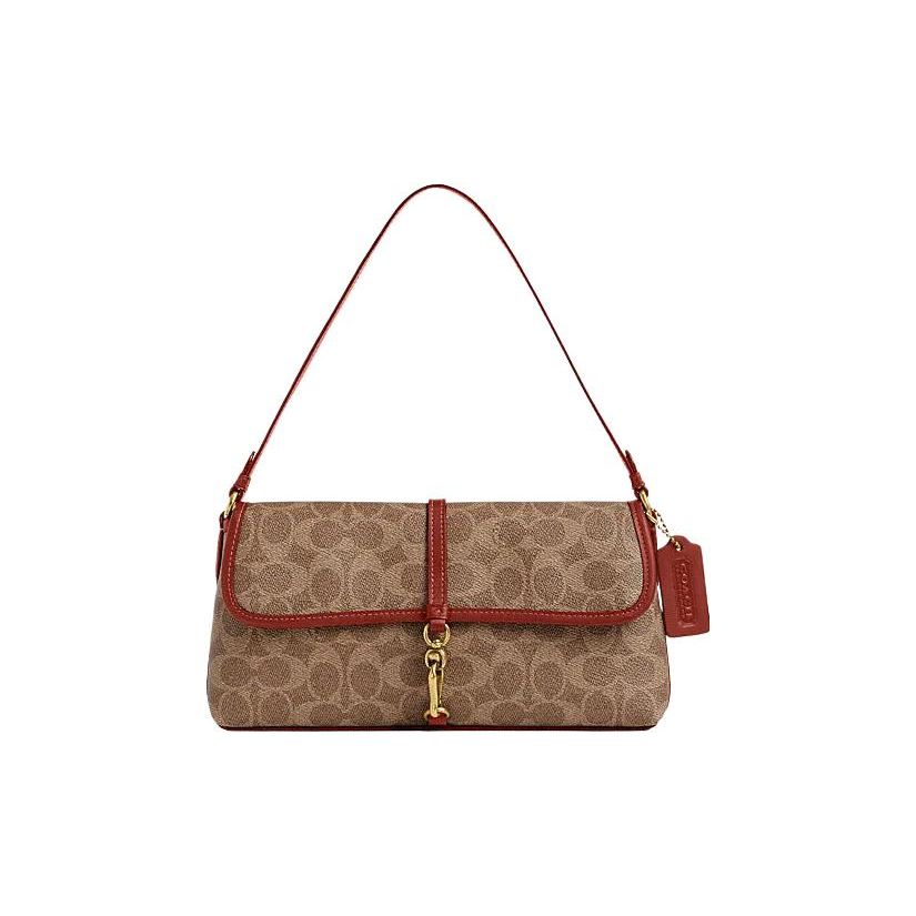 

Coach Hamptons 26 Classic Monogram Clasp Closure Striped Quilted Synthetic Leather Shoulder Tote Bag Medium Women handbags CP130-B4NQ4 Gift Box Set (Basic Set+Black Box)