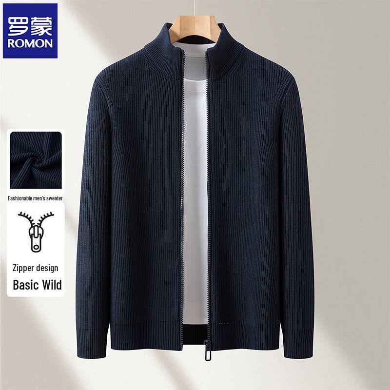 Luomeng Men s Classic Yuan Bao Knit Cardigan Sweater M 3759₽