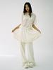 Keulleosseutyudio Fluffy Skirt Pants - Ivory