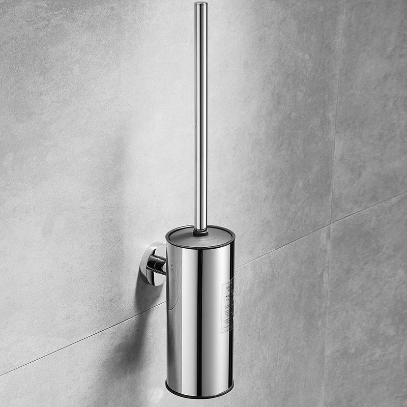 Nerezová ocel Stojací sada WC štětky - Štětka pro čištění bez mrtvého úhlu