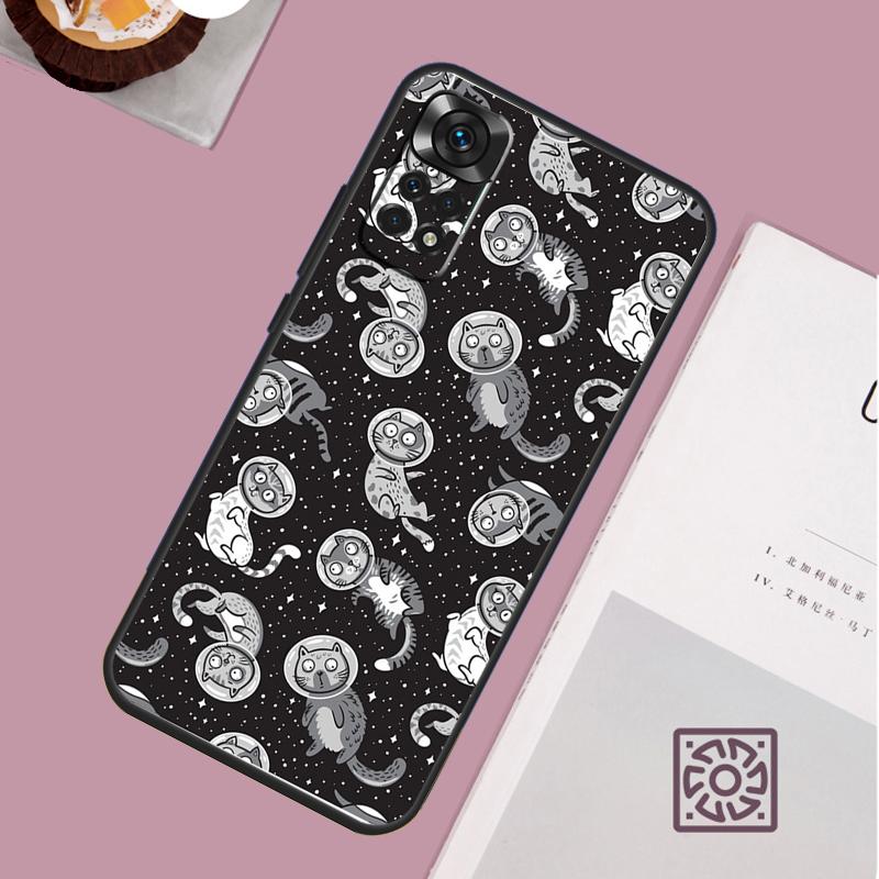 UFO Alien Cat universe Case For Xiaomi Redmi Note 14 13 12 11 15 Pro Plus Redmi 15 13 10 10C 12C 13C 14C 15C Cover