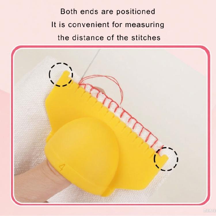 Quilting Ruler Finger Measuring Ruler Patchwork Sewing Aid Stitching Measuring Tool Professional Tailors Quilting
